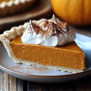Dairy Free Pumpkin Pie Recipe