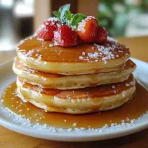 Carmel Salt Pancakes or Waffle Mix 3 Carmel Salt Pancakes or Waffle Mix Preparation