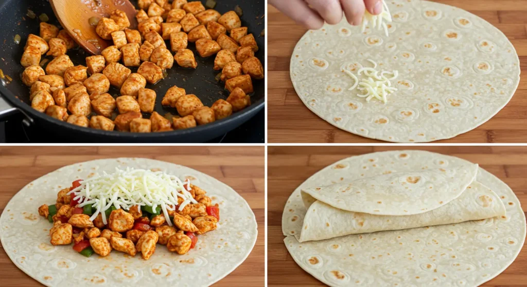 Crispy Cheesy Garlic Chicken Wraps the Whole Family Will Love