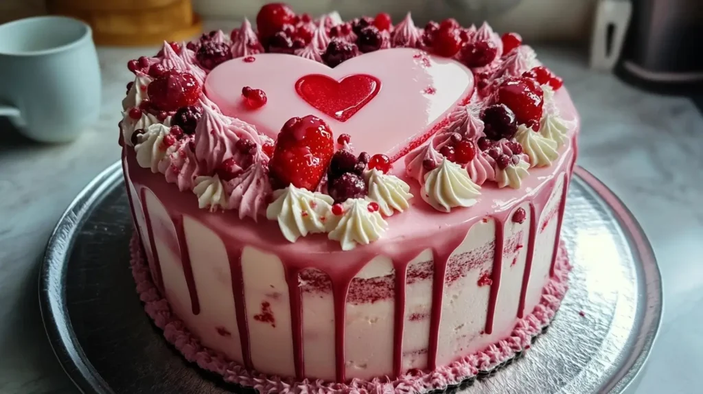 Heart Birthday Cake: Perfect Love Symbol for Special Celebrations