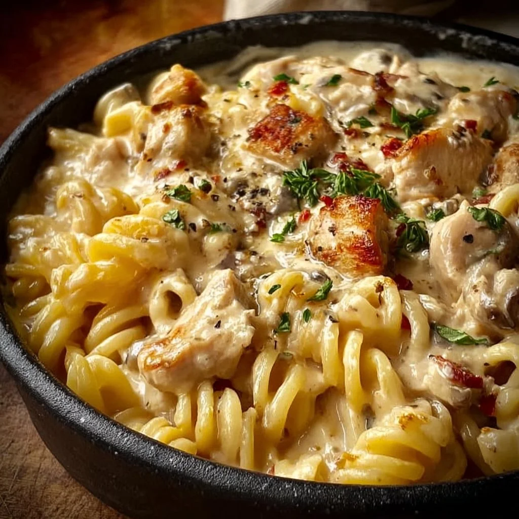 Creamy Chicken Pasta Crockpot 2 Creamy Chicken Pasta Crockpot