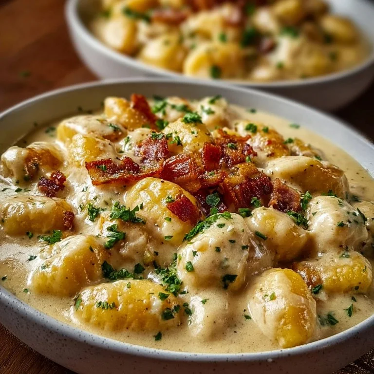 Creamy Crack Chicken Gnocchi 2 Creamy Crack Chicken Gnocchi