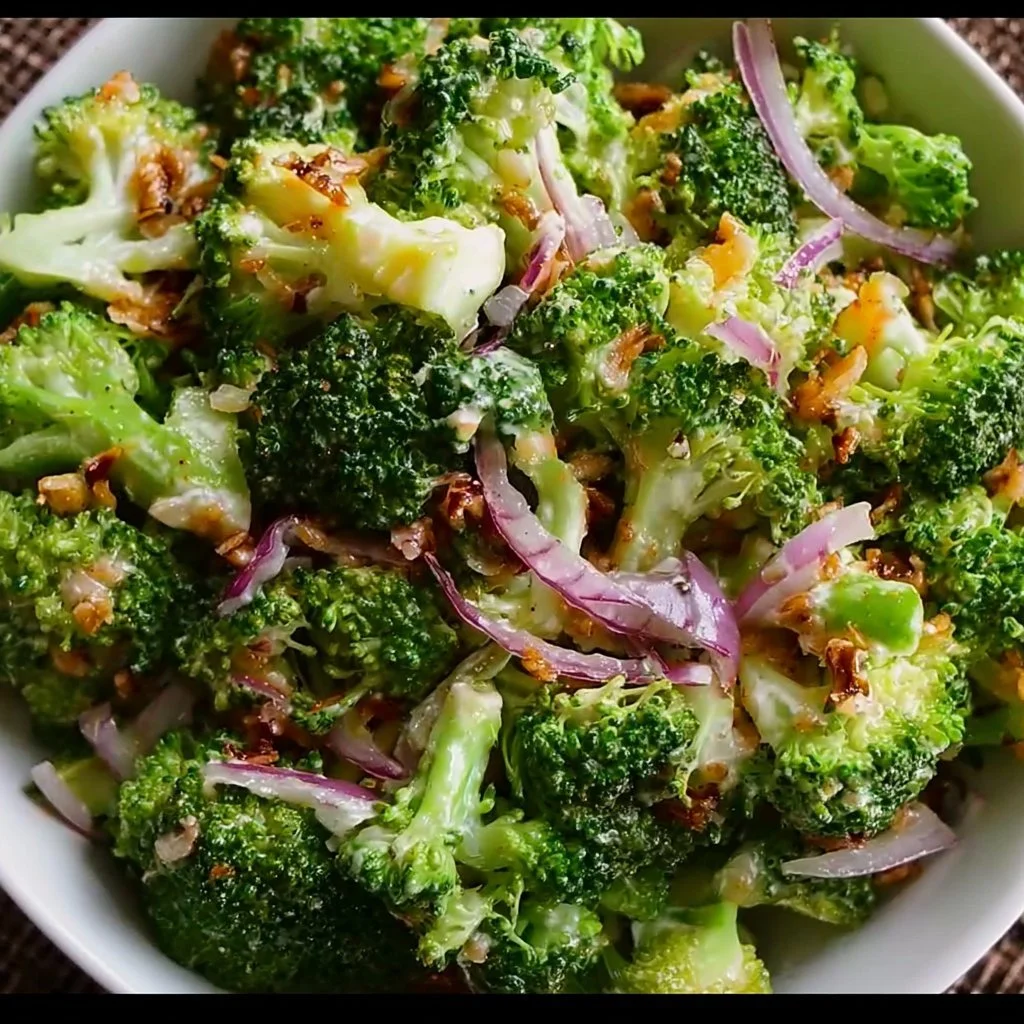 Crunchy Broccoli Salad 2 Crunchy Broccoli Salad