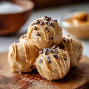 Frozen Greek yogurt peanut butter bites, a healthy dessert treat