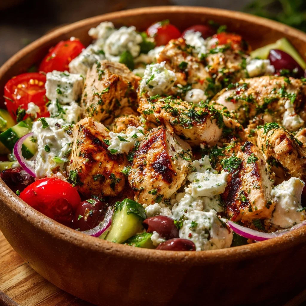 Greek Chicken Bowls