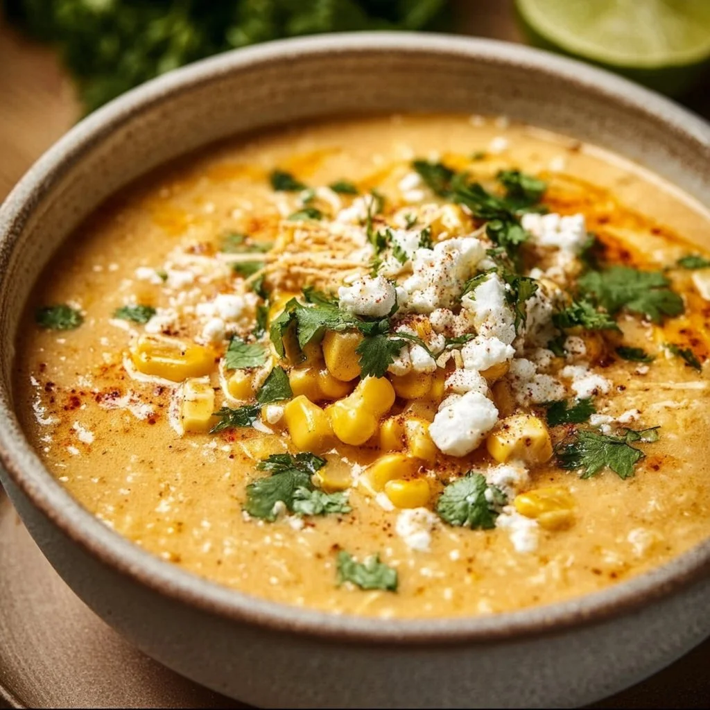 Mexican Street Corn Soup