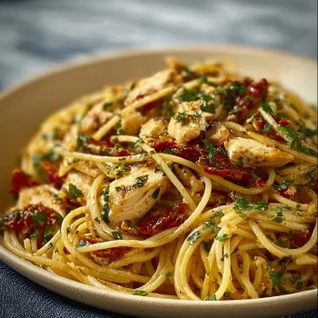 Monterey Chicken Spaghetti