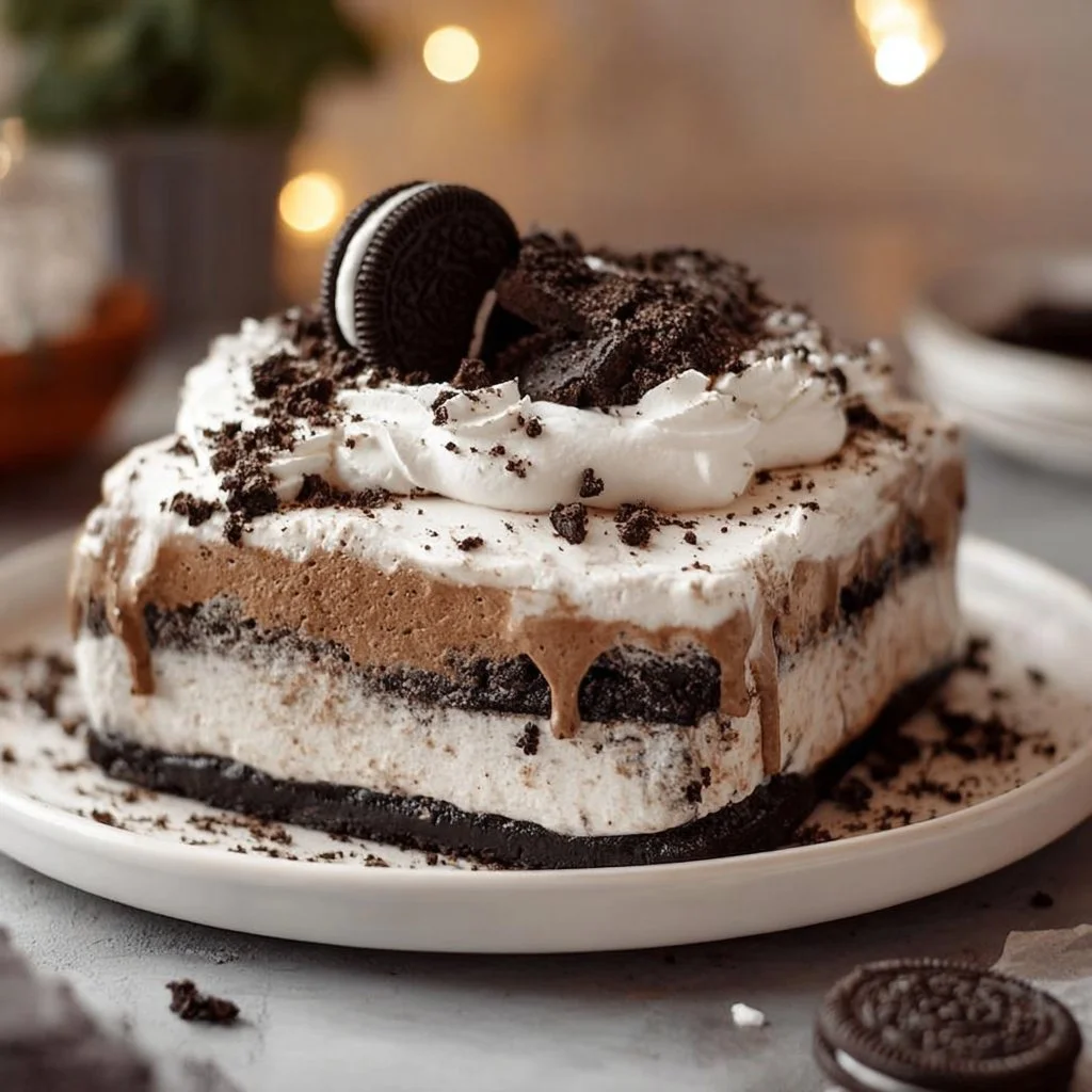 Oreo Ice Cream Cake