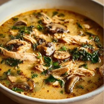 Rotisserie Chicken Mushroom Soup 2 Rotisserie Chicken Mushroom Soup