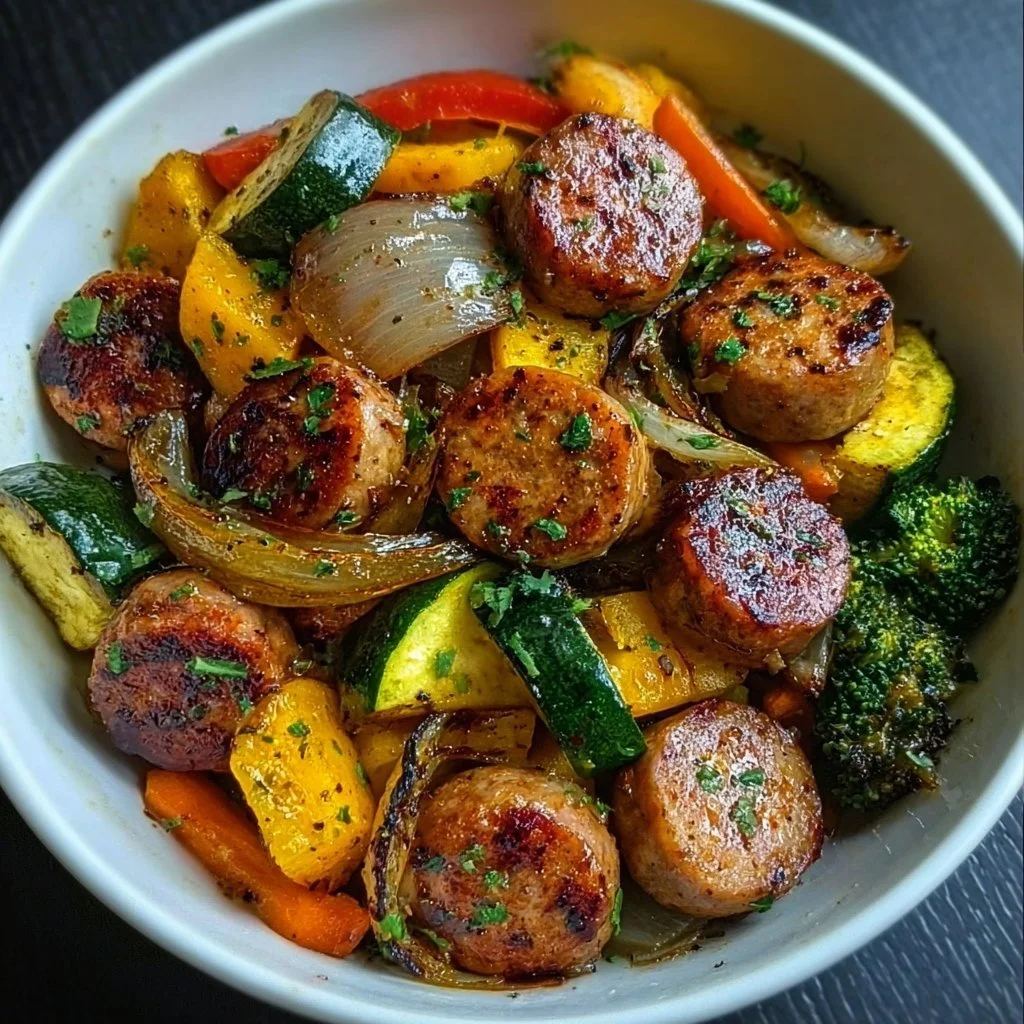 Sausage Veggie Skillet Bowl