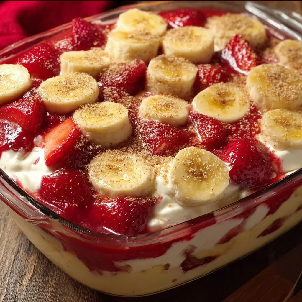 Strawberry Banana Pudding Dream