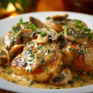 Texas Roadhouse Smothered Chicken 3 Plate of Texas Roadhouse Smothered Chicken garnished with toppings