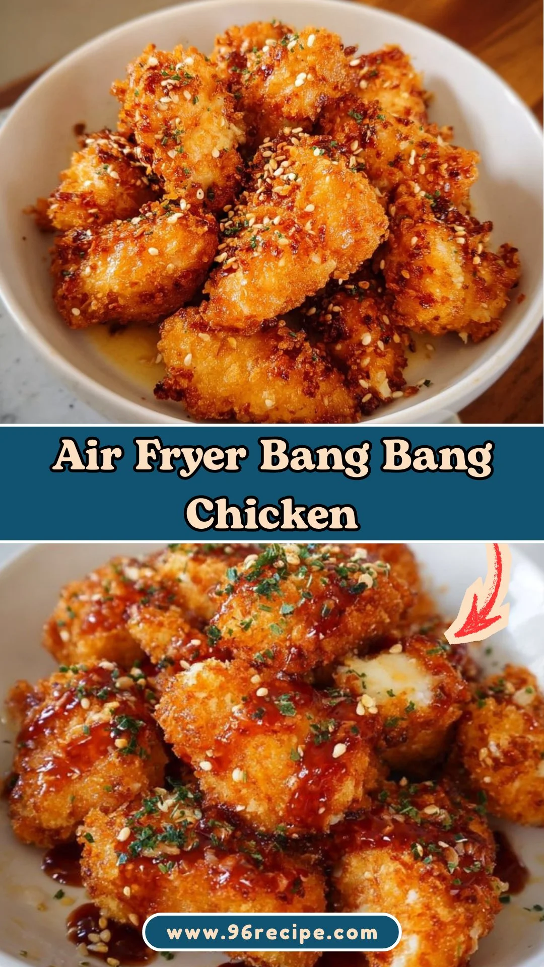 Air Fryer Bang Bang Chicken