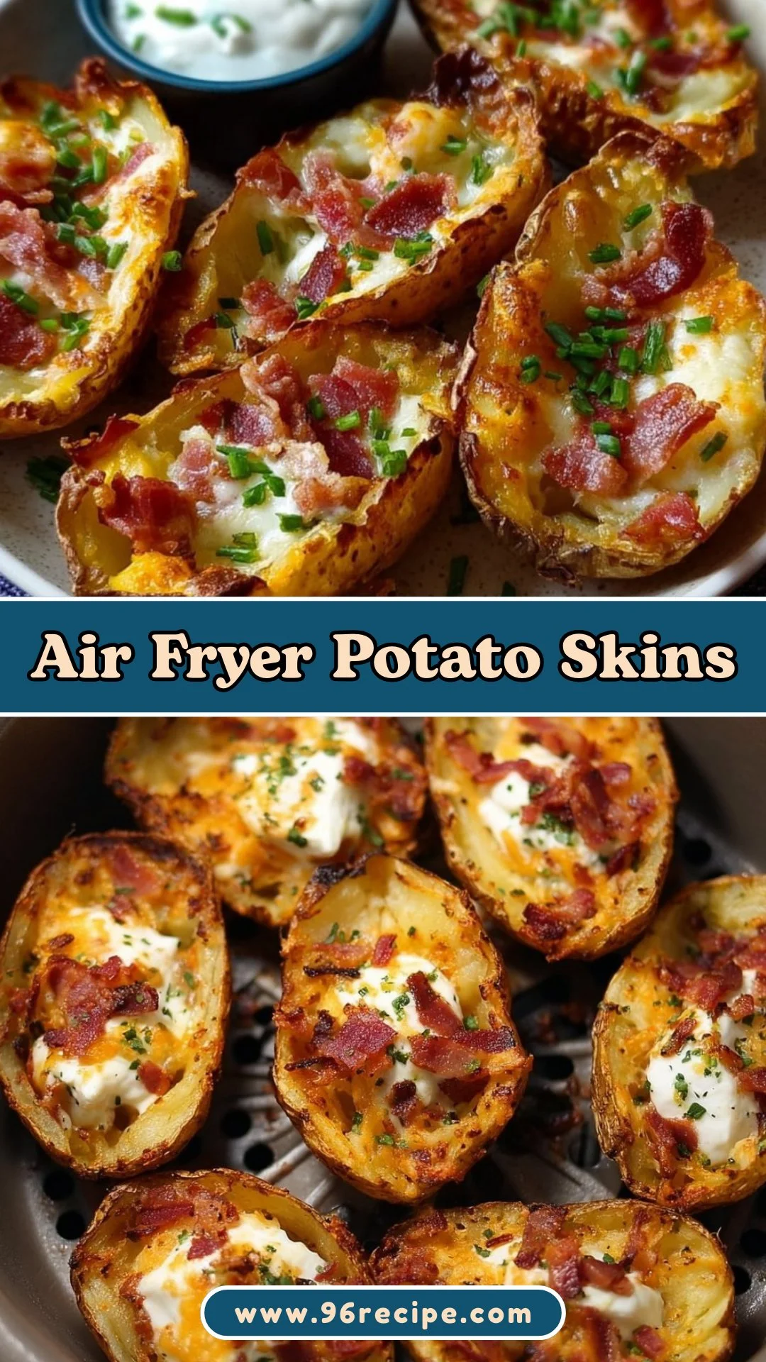 Air Fryer Potato Skins