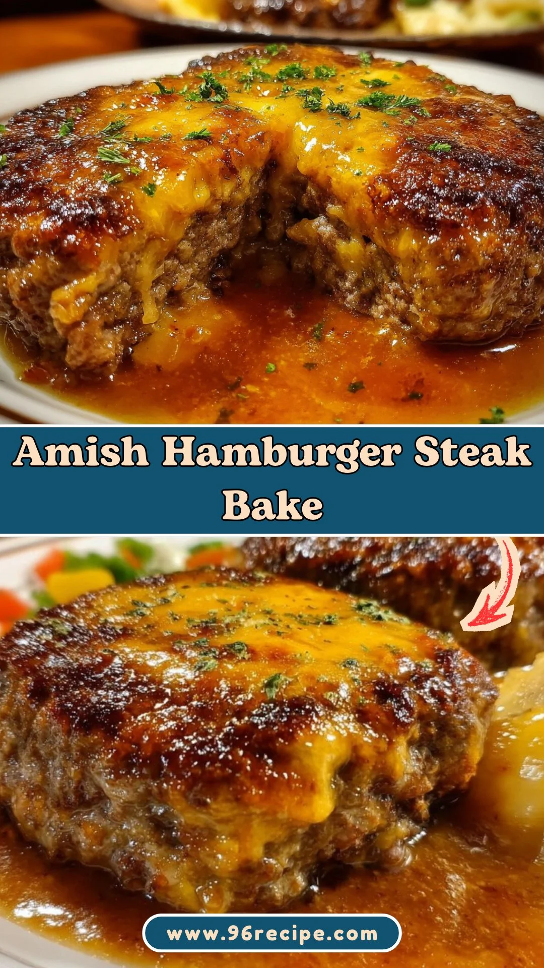 Amish Hamburger Steak Bake