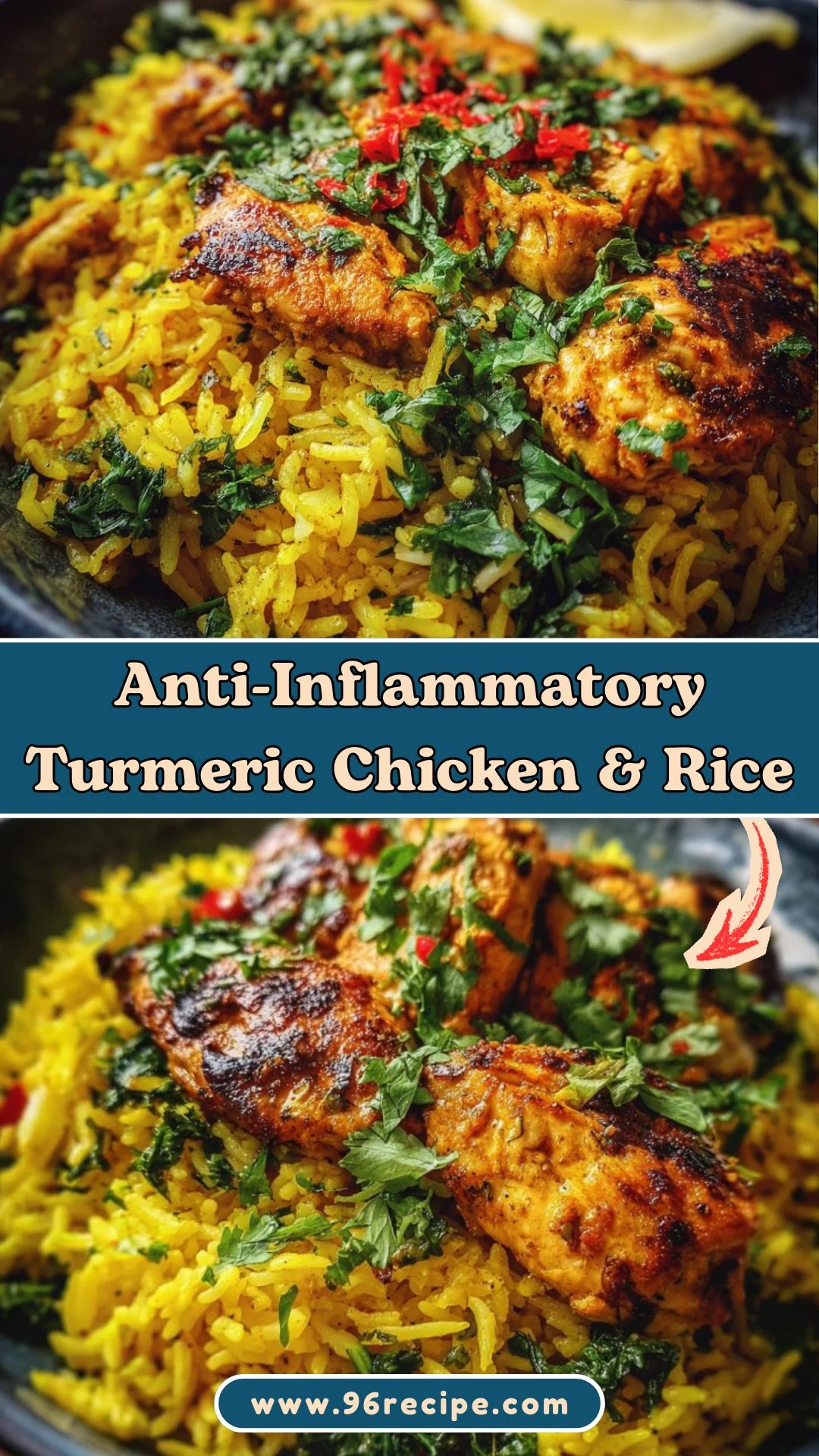 Anti-Inflammatory Turmeric Chicken & Rice