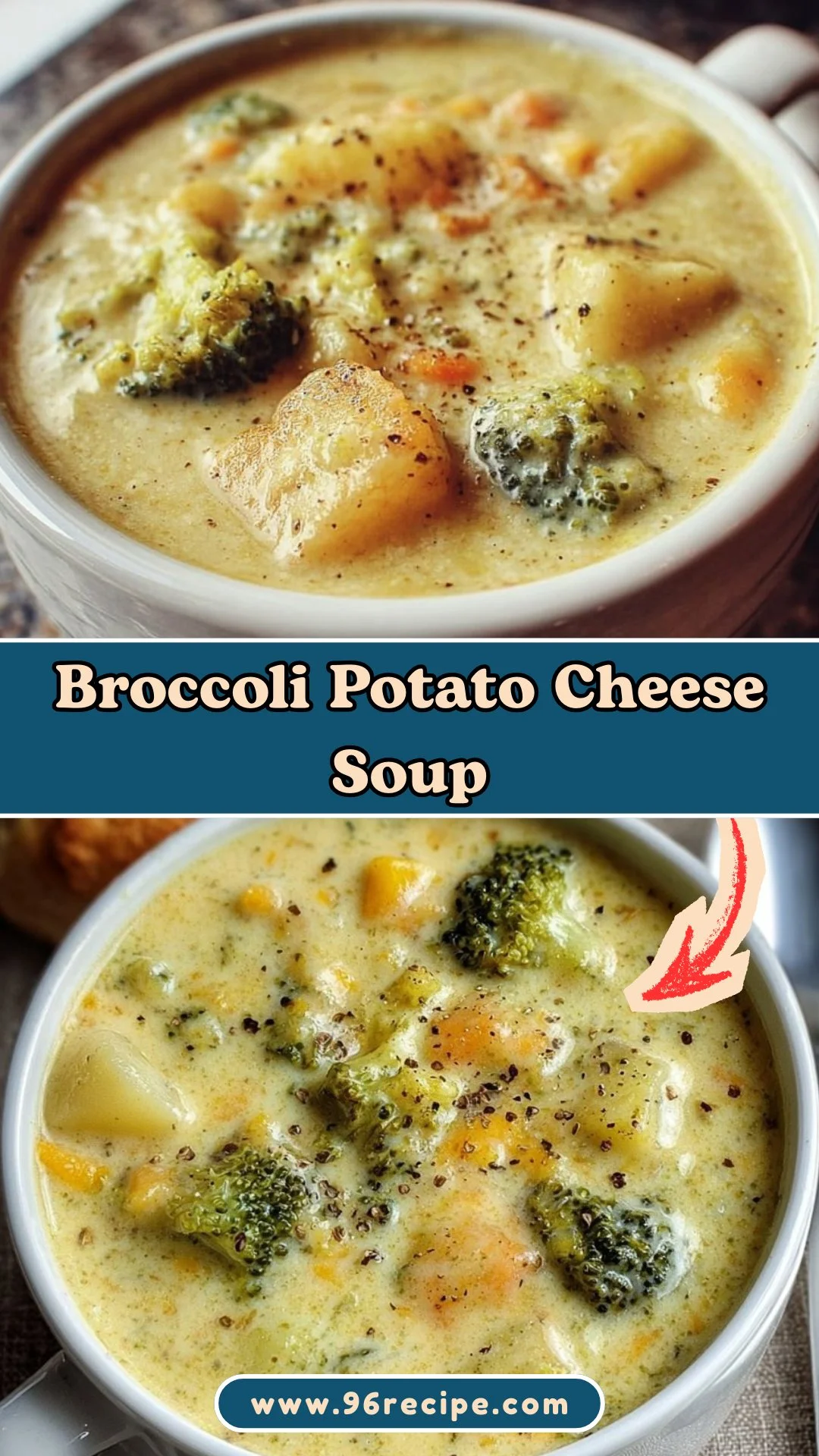 Broccoli Potato Cheese Soup