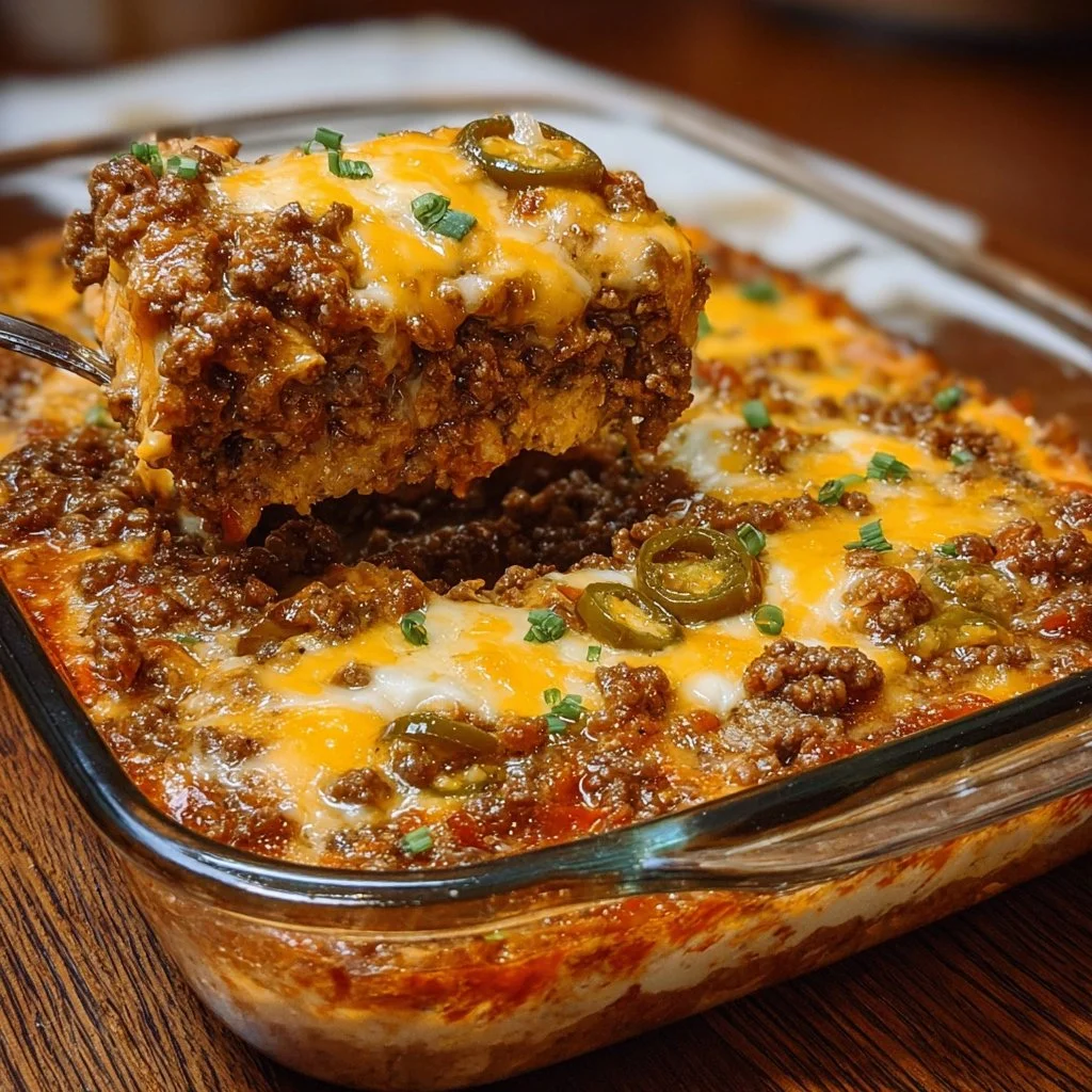 Delicious Cattle Drive Casserole dish served in a rustic bowl