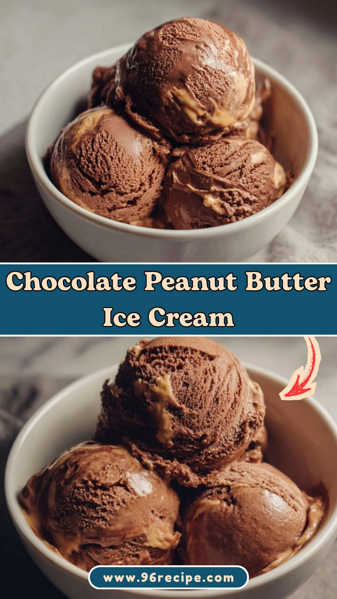 Chocolate Peanut Butter Ice Cream