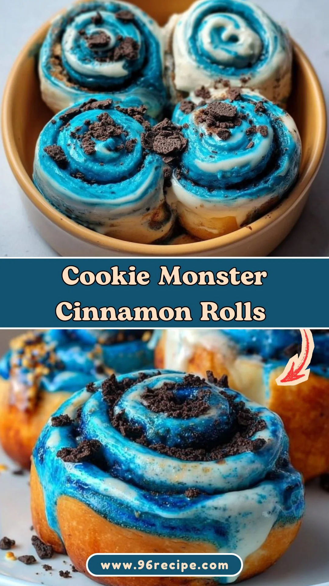 Cookie Monster Cinnamon Rolls – The Best Blue Swirl Treat to Bake (2025) 2 Cookie Monster Cinnamon Rolls – The Best Blue Swirl Treat to Bake (2025)