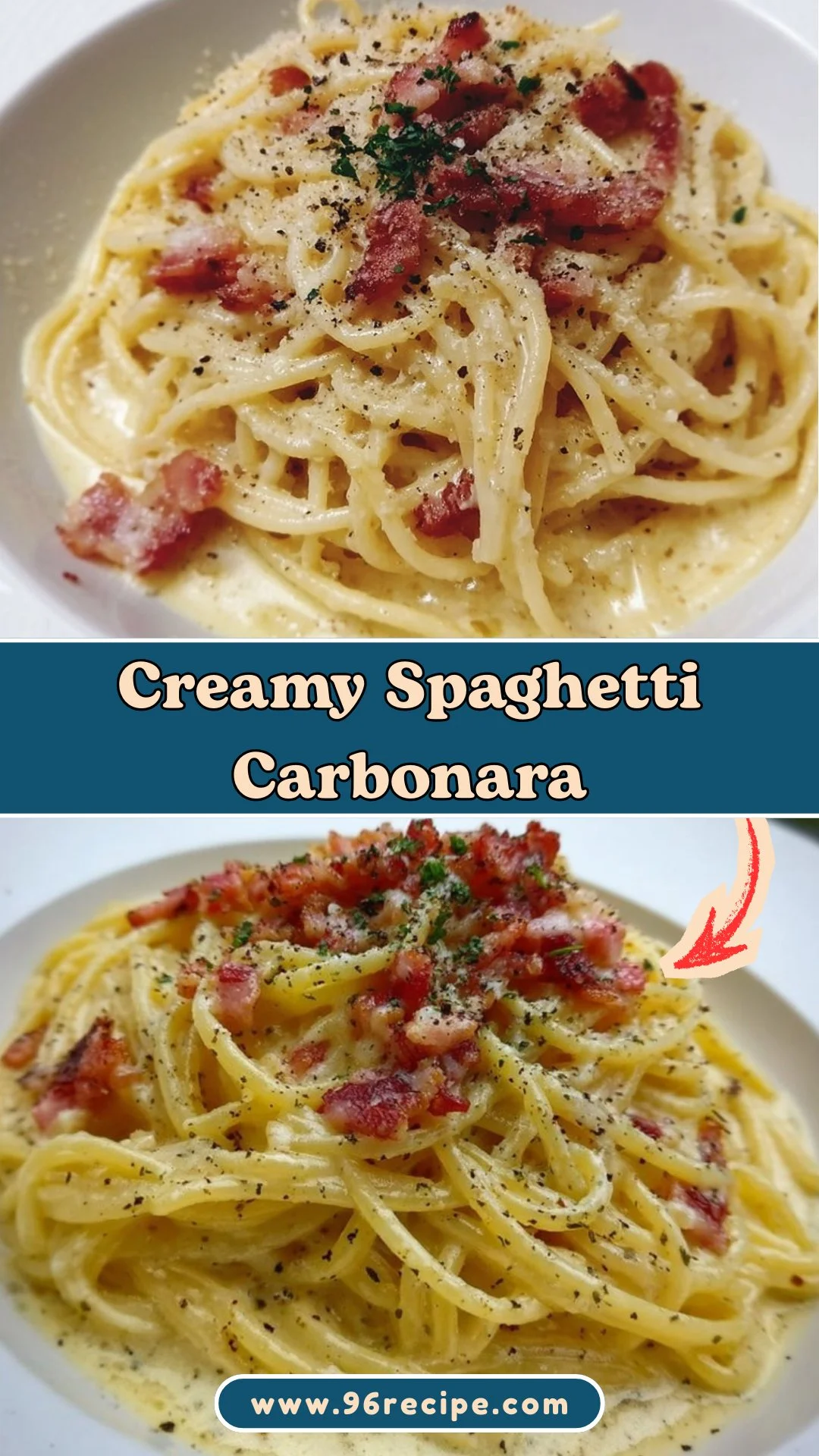 Creamy Spaghetti Carbonara 2 Creamy Spaghetti Carbonara
