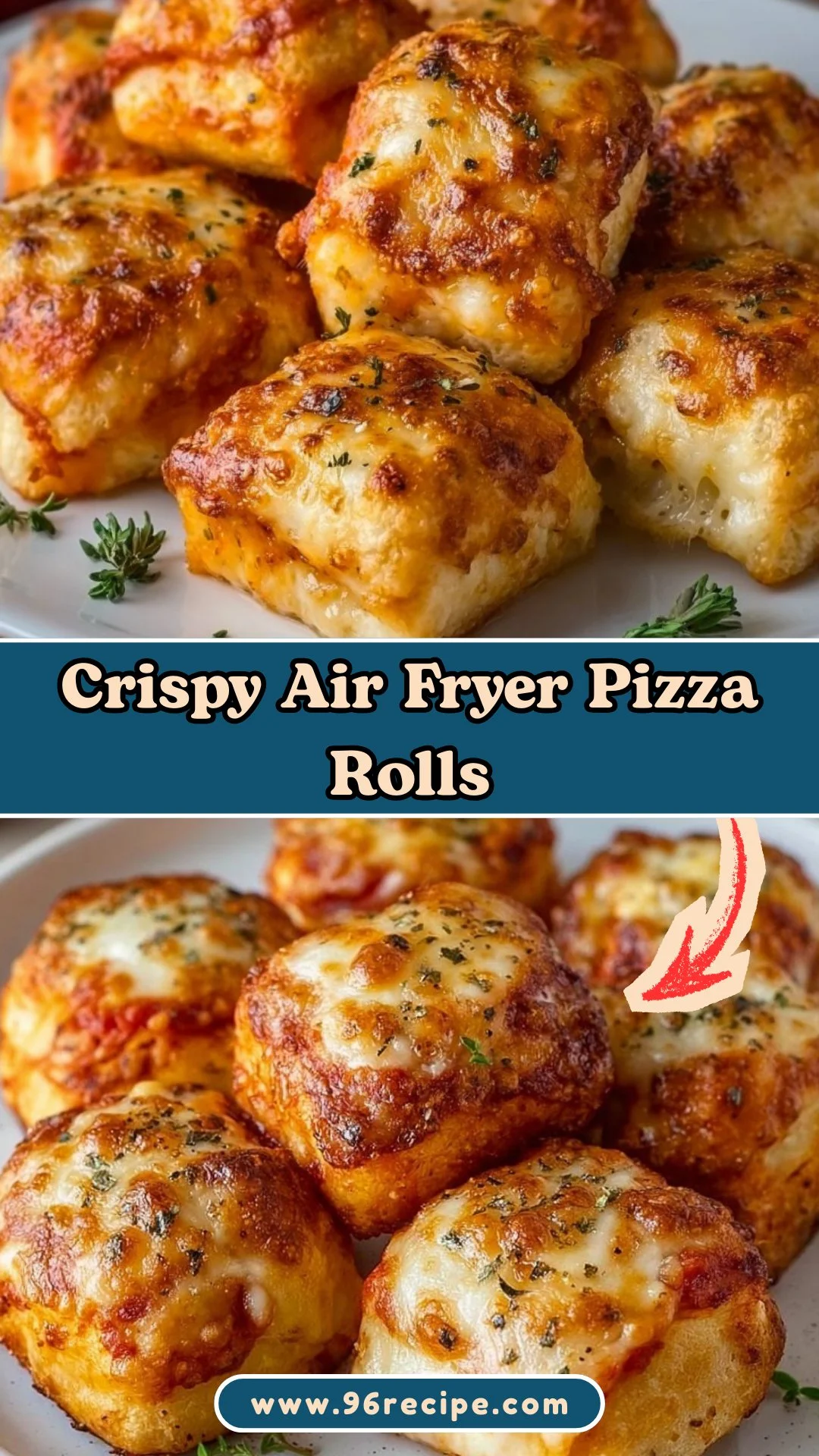 Crispy Air Fryer Pizza Rolls