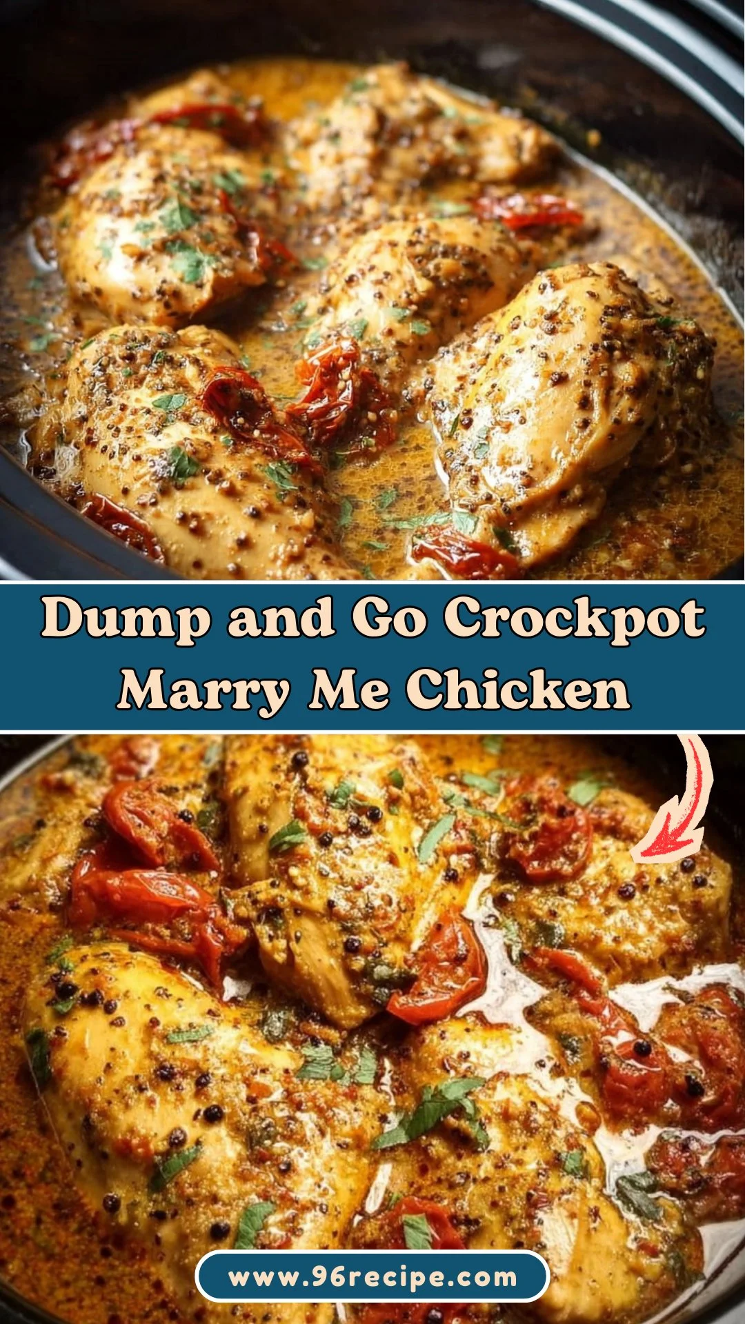 Dump and Go Crockpot Marry Me Chicken