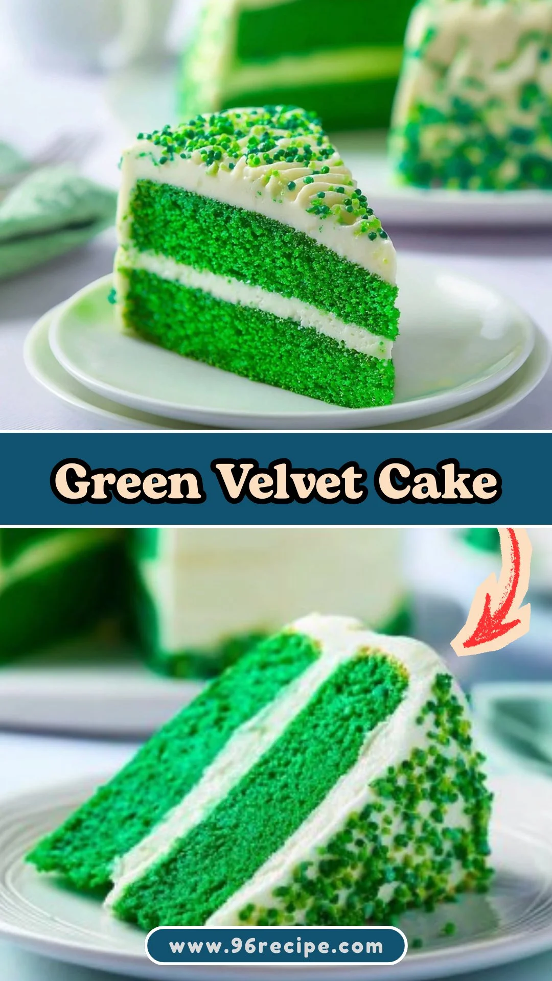Green Velvet Cake