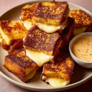 Hawaiian Roll Grilled Cheese sandwich with melted cheese and toasted bread