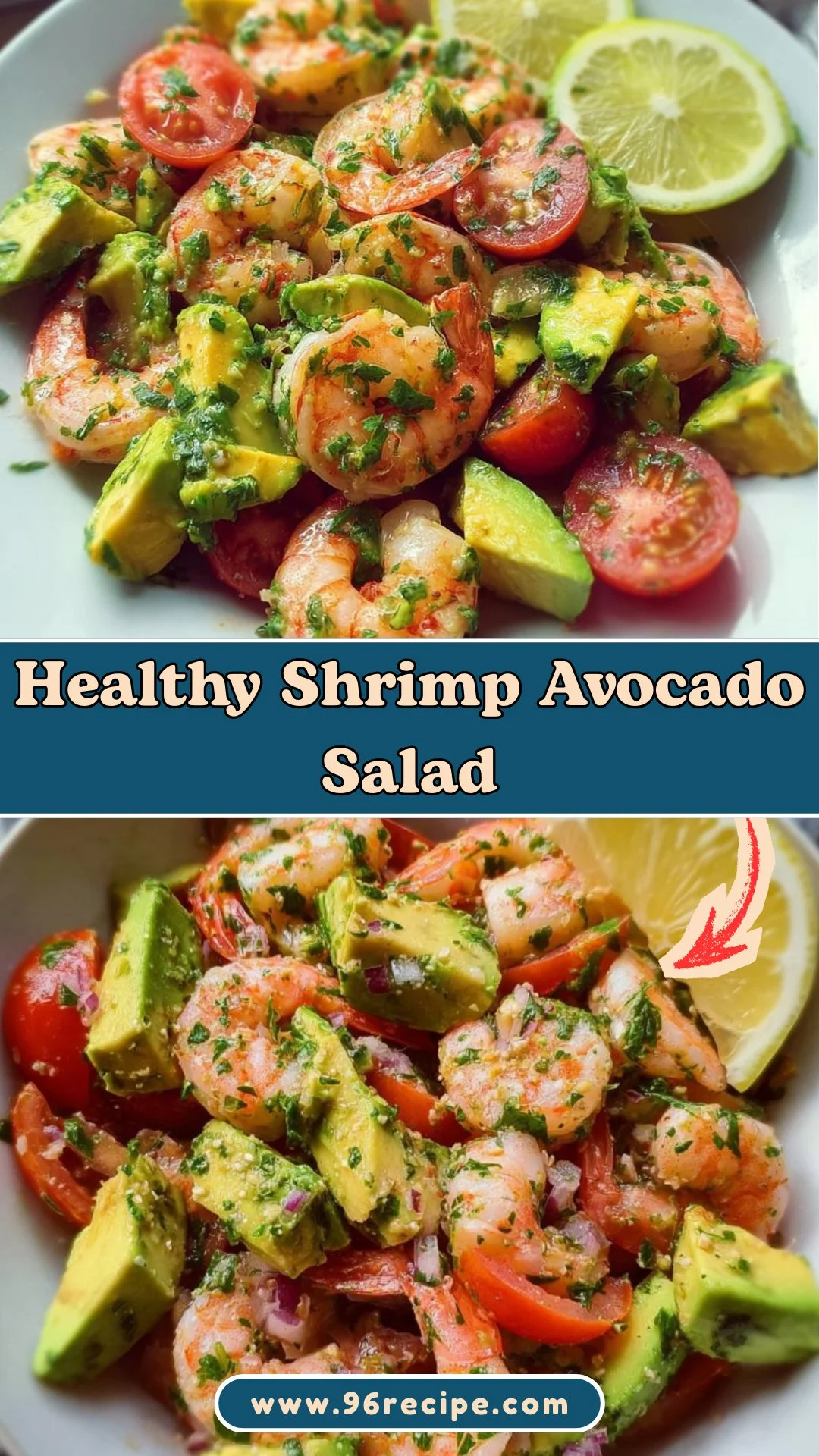 Healthy Shrimp Avocado Salad 2 Healthy Shrimp Avocado Salad
