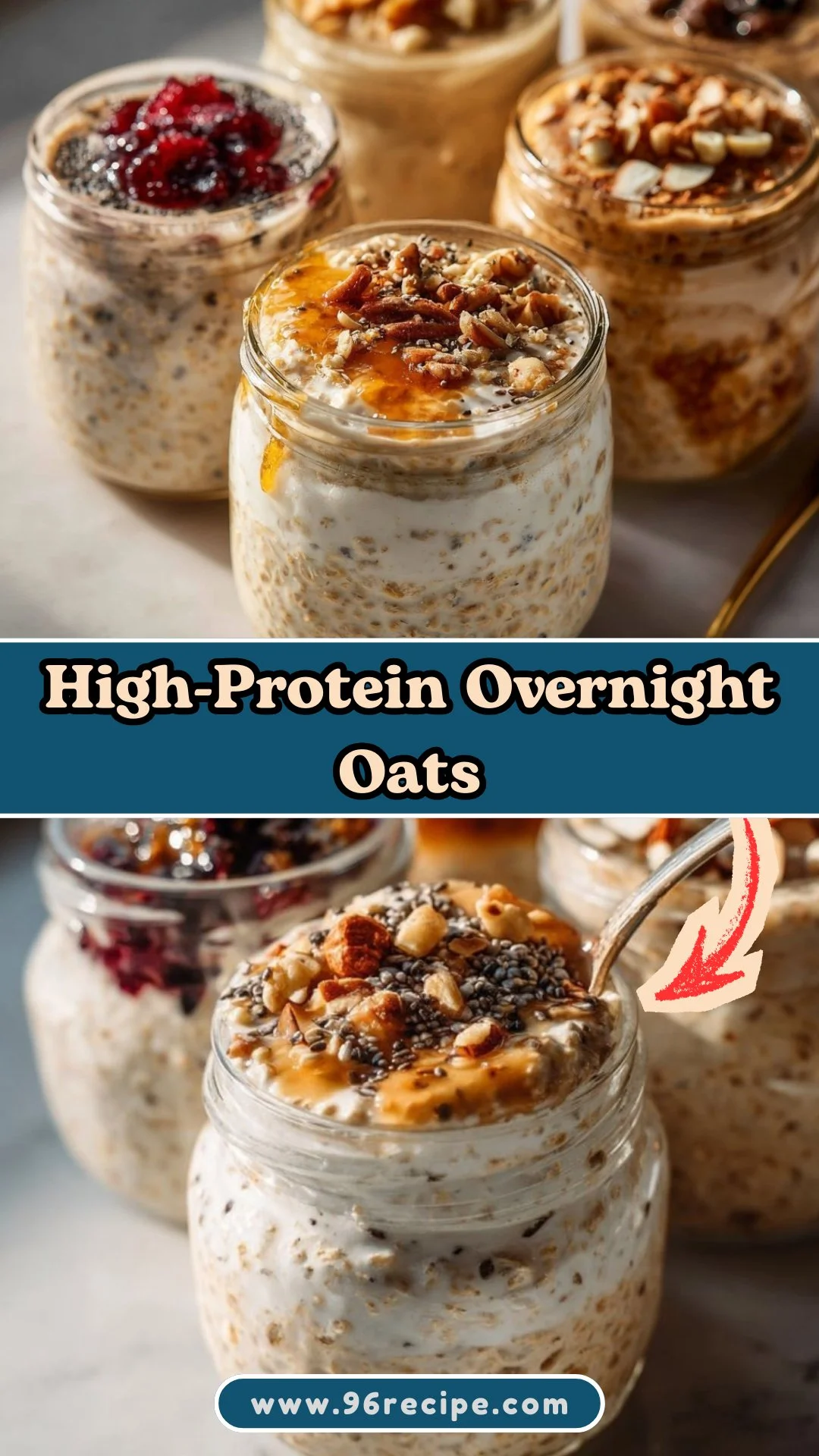 High-Protein Overnight Oats