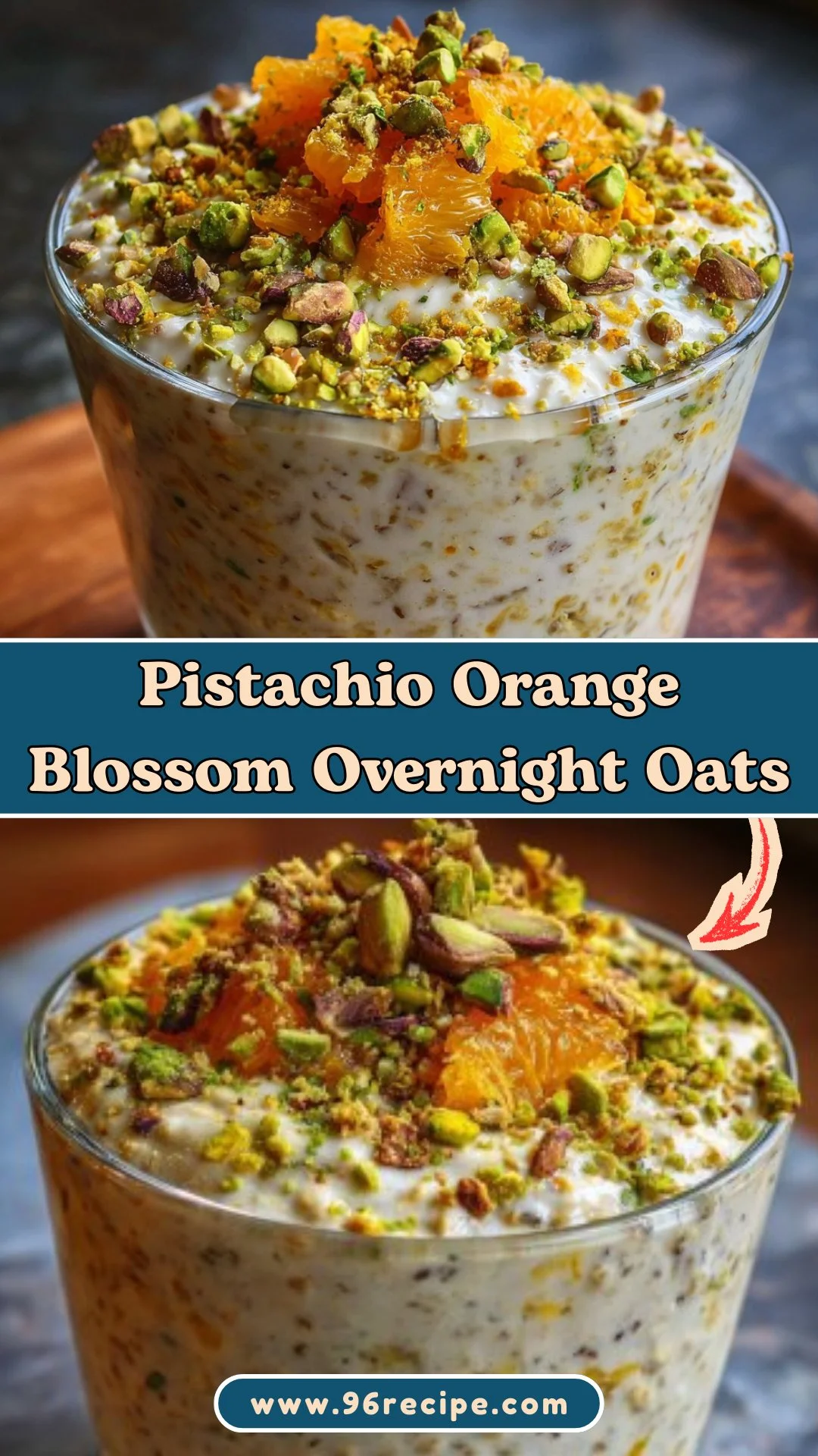 Pistachio Orange Blossom Overnight Oats: A Dreamy Delight! 2 Pistachio Orange Blossom Overnight Oats: A Dreamy Delight!