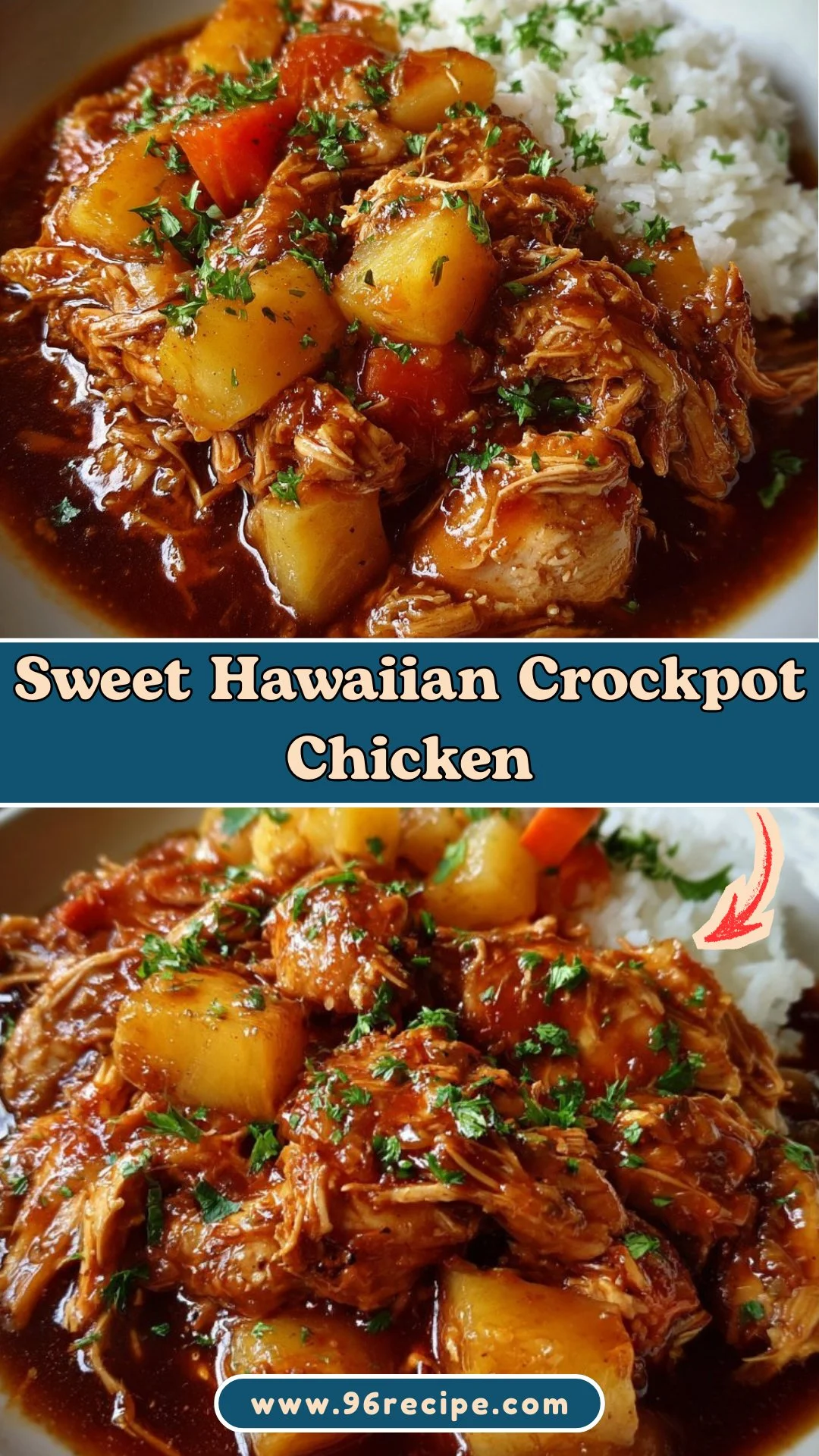 Sweet Hawaiian Crockpot Chicken