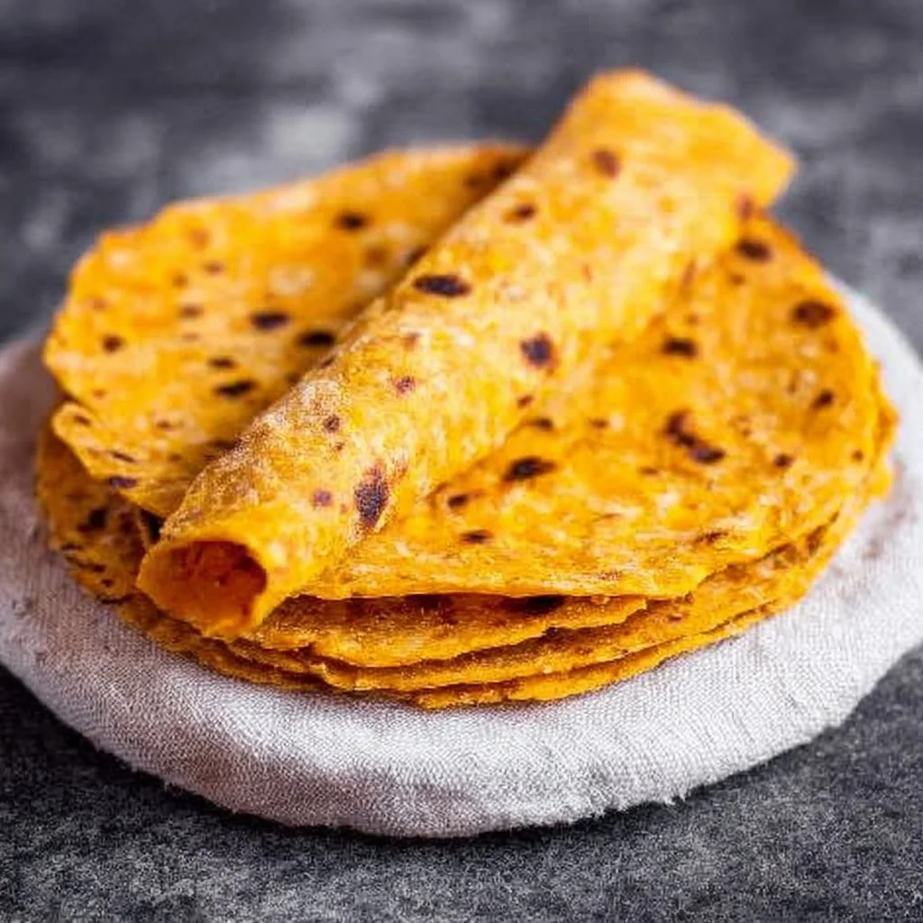 Vegan sweet potato tortillas made with 2 ingredients and oil-free