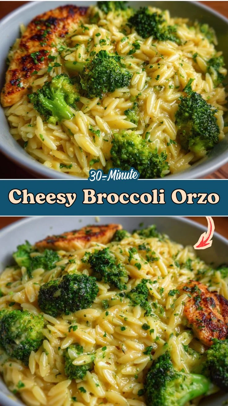 30-Minute Cheesy Broccoli Orzo That Tastes Like a Hug 2 30-Minute Cheesy Broccoli Orzo That Tastes Like a Hug