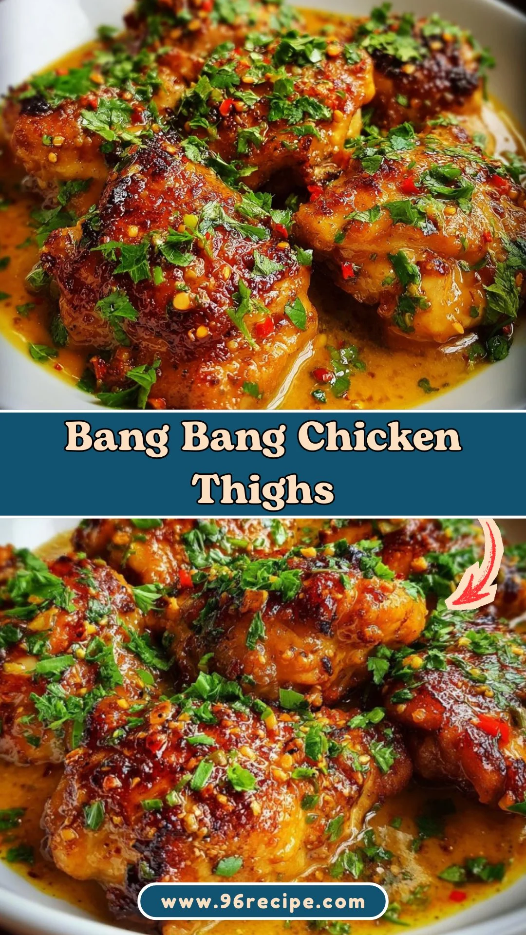 Bang Bang Chicken Thighs