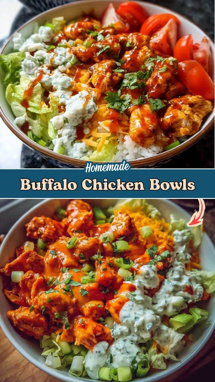 Buffalo Chicken Bowls 2 Buffalo Chicken Bowls