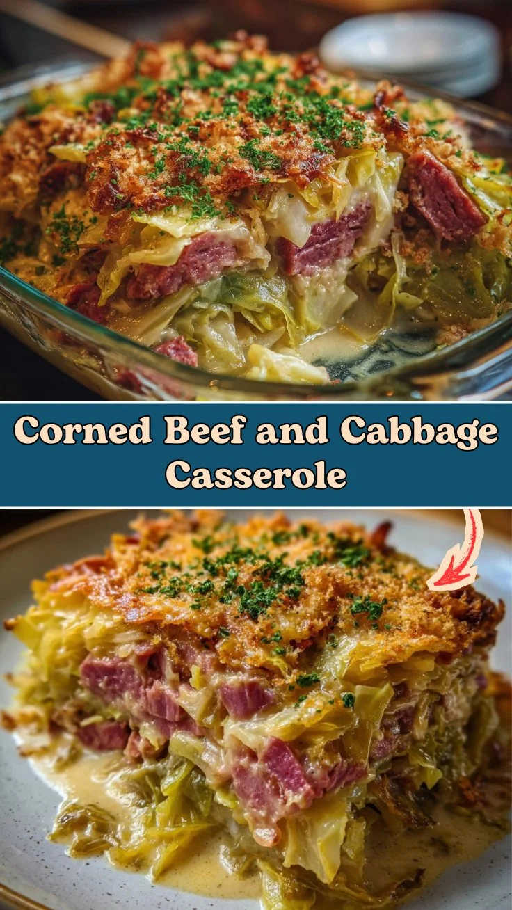 Corned Beef and Cabbage Casserole