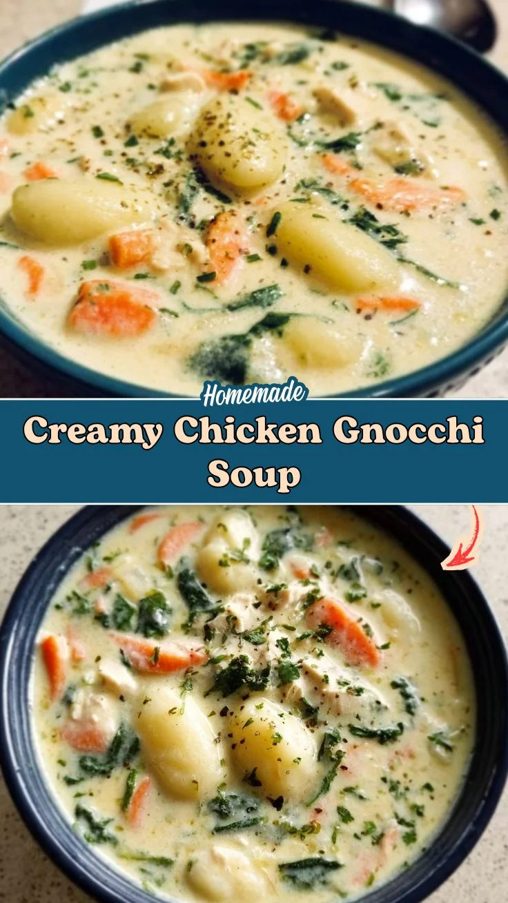 Creamy Chicken Gnocchi Soup 2 Creamy Chicken Gnocchi Soup