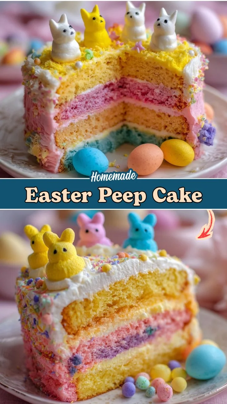 Easter Peep Cake