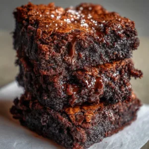 Fudgy date brownies topped with nuts and drizzled chocolate.