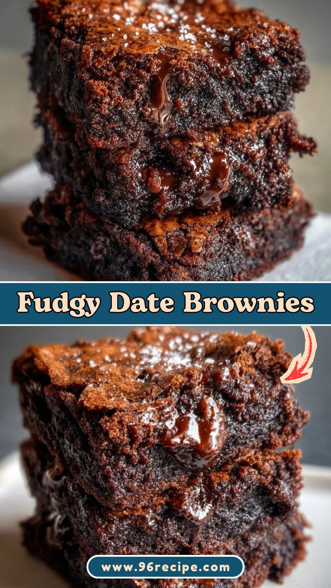 Fudgy Date Brownies
