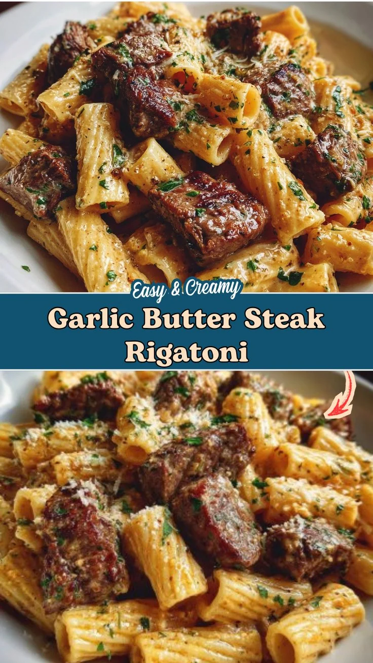 Garlic Butter Steak Rigatoni (Easy & Creamy Family Favorite) 2 Garlic Butter Steak Rigatoni (Easy & Creamy Family Favorite)