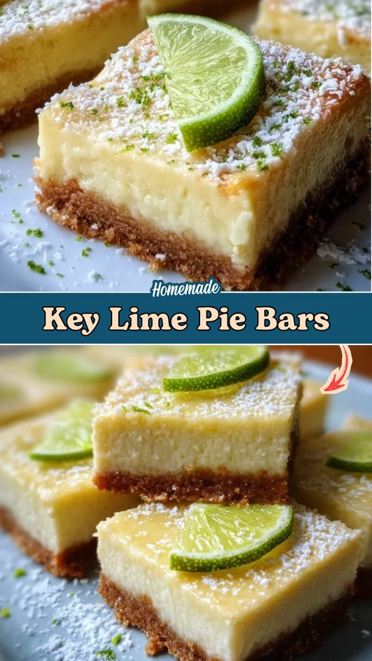 Key Lime Pie Bars