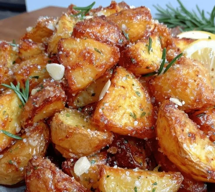 Perfect Greek Lemon Potatoes