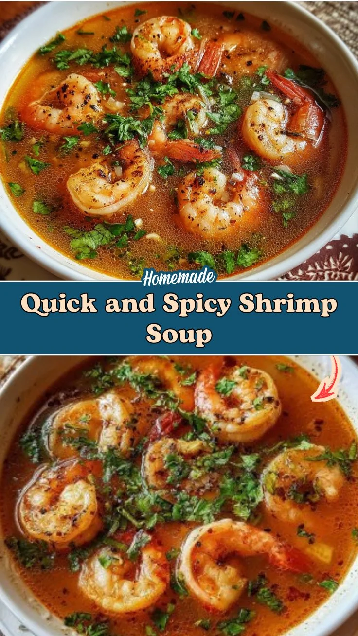 Quick and Spicy Shrimp Soup 2 Quick and Spicy Shrimp Soup
