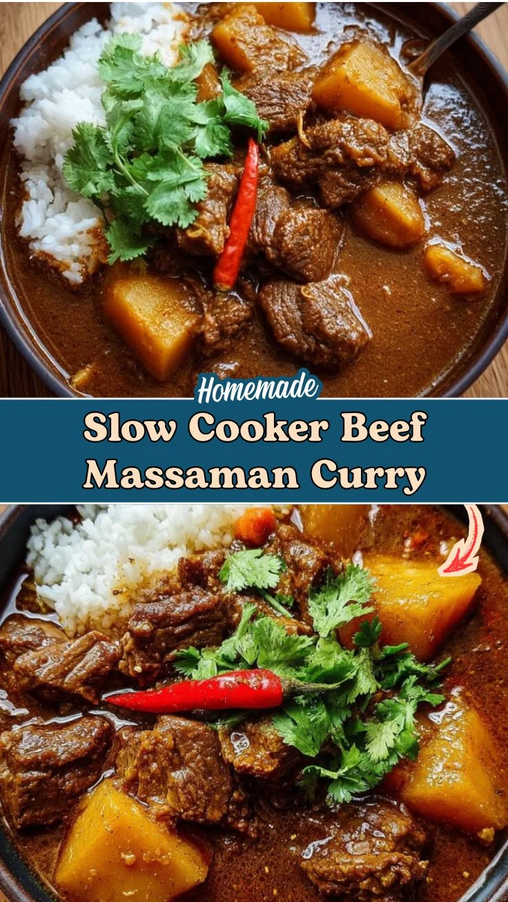Slow Cooker Beef Massaman Curry