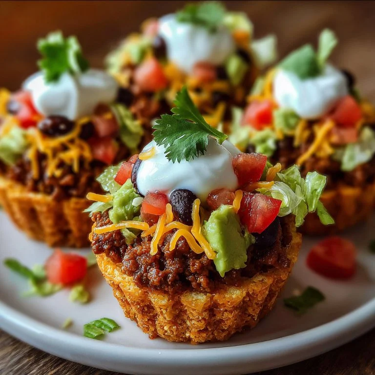 Taco Cupcakes