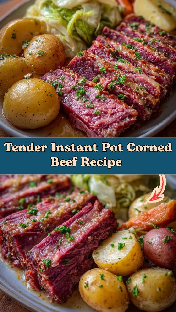Tender Instant Pot Corned Beef Recipe with Cabbage and Potatoes Made Easy