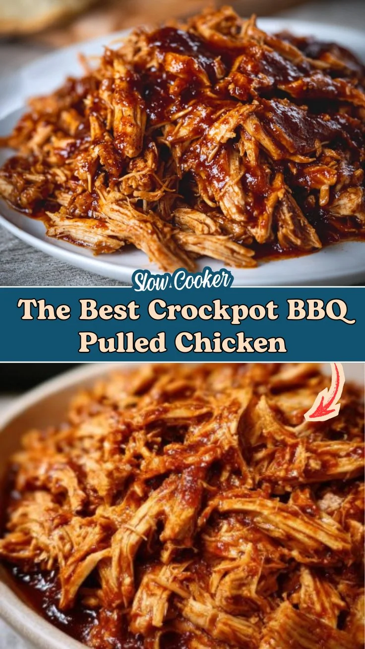 The Best Crockpot BBQ Pulled Chicken: Easy Slow Cooker Recipe 2 The Best Crockpot BBQ Pulled Chicken: Easy Slow Cooker Recipe